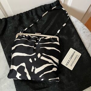Dolce & Gabbana zebra print bag